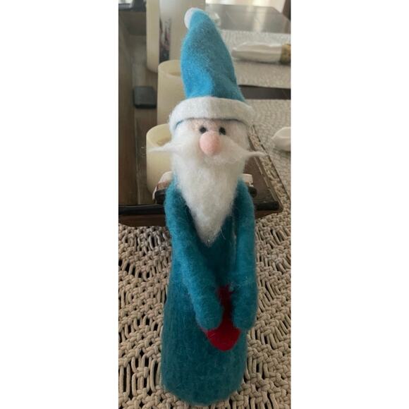 Vintage  felt Santa Claus 13" - Picture 1 of 7